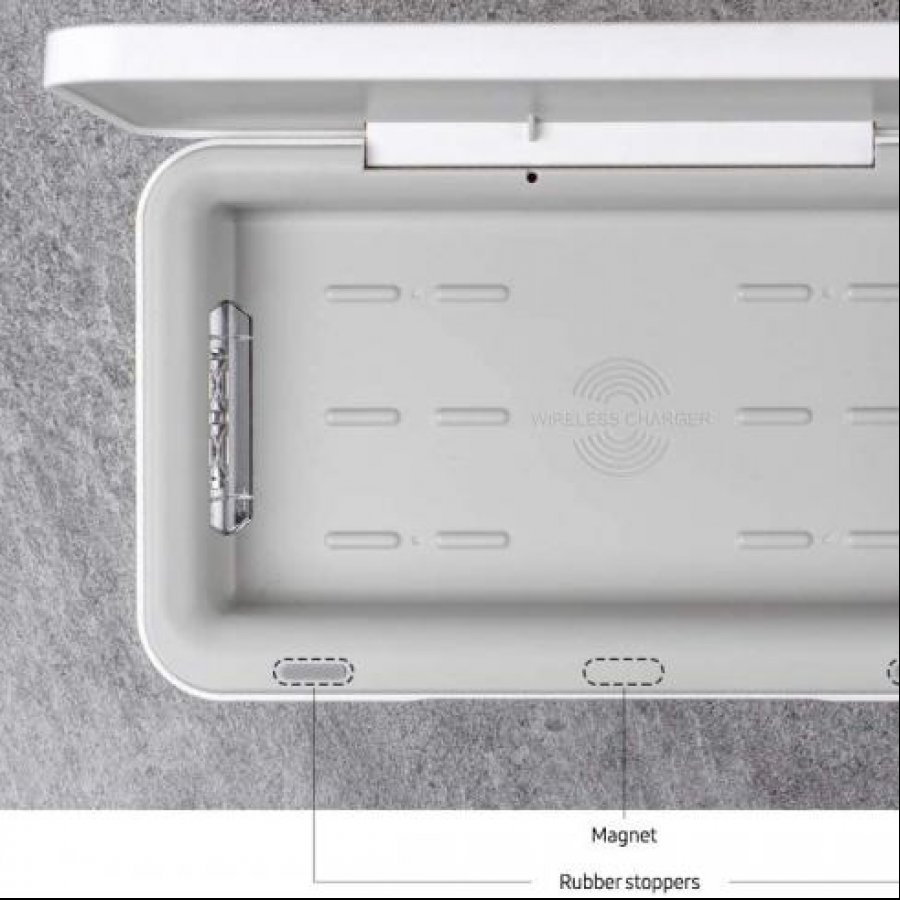 Samsung Qi Wireless Charger and UV Sanitizer