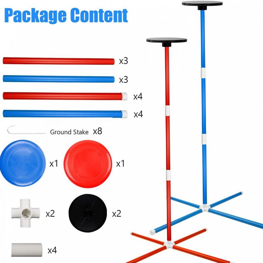 Yard Games Flying Disc Frisbee Set, Catch the Bottle Sports