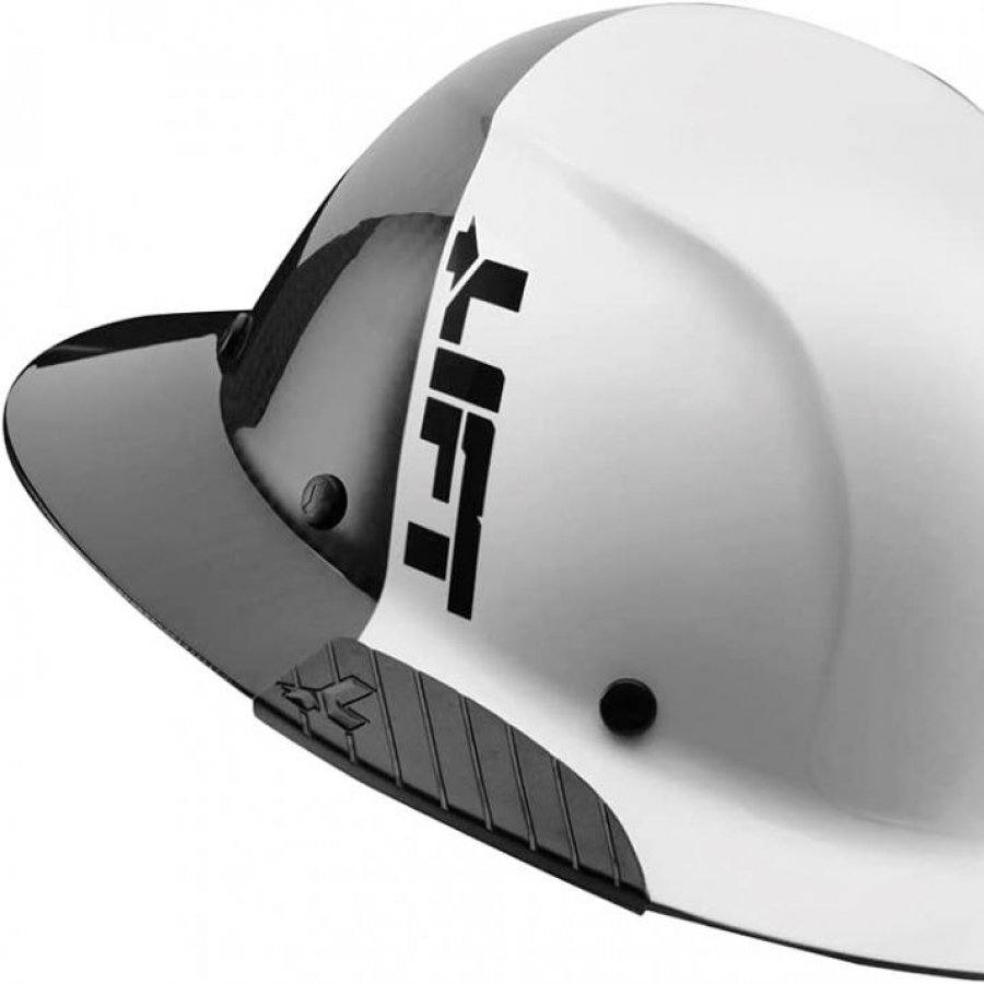 Carbon Fiber Full Brim Hardhat