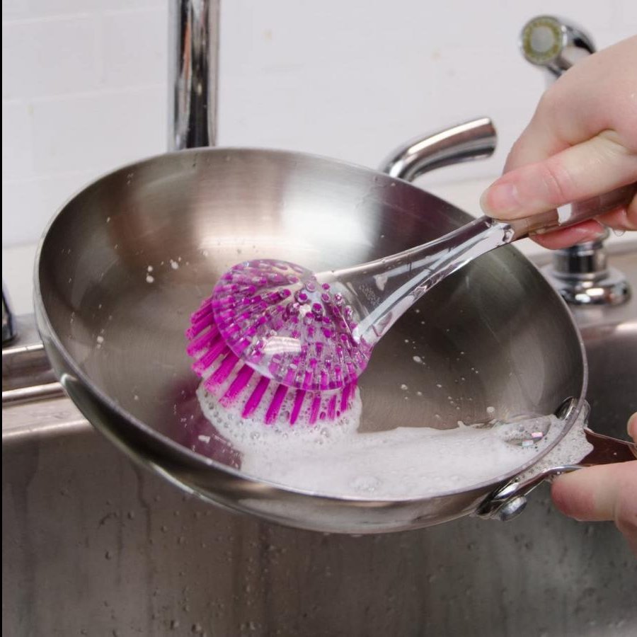 Round Brush Scrubber